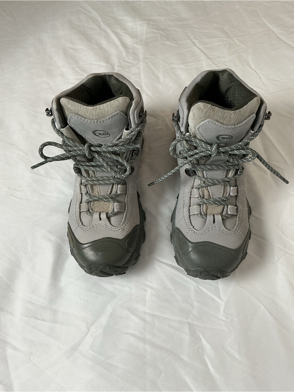 Oboz Bridger Mid B-DRY Waterproof Hiking Boots Grey 6